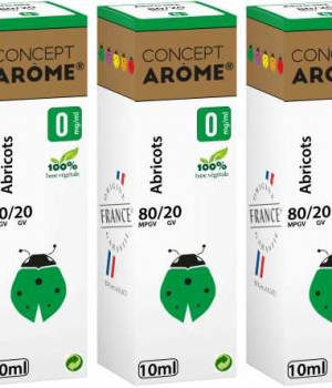 CONCEPTAROME 3xFLACONS 80/20 ABRICOT EN 0