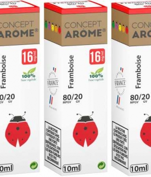 CONCEPTAROME 3xFLACONS 80/20 FRAMBOISE