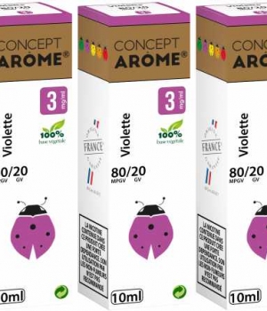 CONCEPTAROME 3xFLACONS 80/20 VIOLETTE