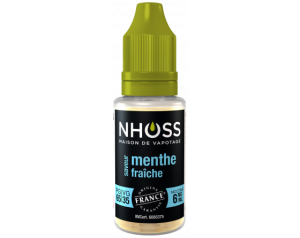 Lot de 5 flacons de 10ml Menthe Fraiche 6mg