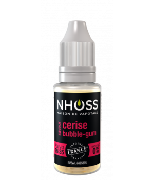 Lot de 5 flacons de 10ml Cerise 0mg