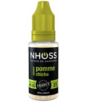 Lot de 5 flacons de 10ml Pomme Chicha 3mg