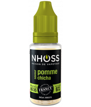 Lot de 5 flacons de 10ml Pomme Chicha 6mg