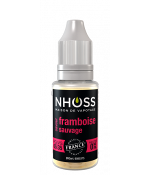 Lot de 5 flacons de 10ml Framboise Sauvage 0mg