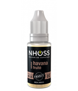 Lot de 5 flacons de 10ml Havana Fruité 0mg