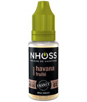 Lot de 5 flacons de 10ml Havana Fruité 6mg