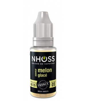 Lot de 5 flacons de 10ml Melon Glacé 0mg