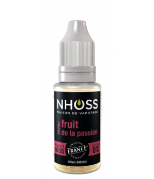 Lot de 5 flacons de 10ml Fruit de la Passion 0mg