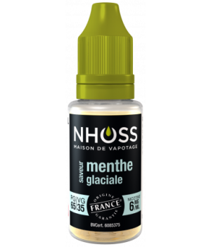 Lot de 5 flacons de 10ml menthe glaciale 6mg