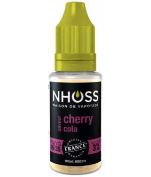 Lot de 5 flacons de 10ml Cherry Cola 3mg