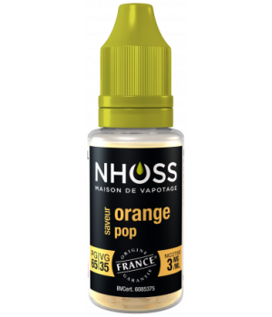 Lot de 5 flacons de 10ml Orange POP 3mg