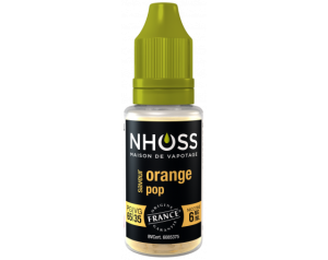 Lot de 5 flacons de 10ml Orange POP 6mg