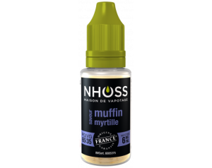 Lot de 5 flacons de 10ml Muffin Myrtille 6mg