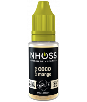 Lot de 5 flacons de 10ml Coco Mango 3mg