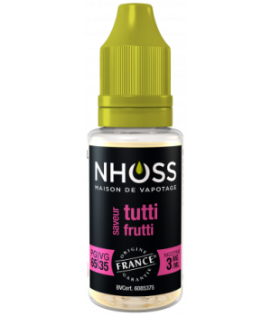 Lot de 5 flacons de 10ml Tutti Frutti 3mg