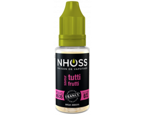 Lot de 5 flacons de 10ml Tutti Frutti 6mg