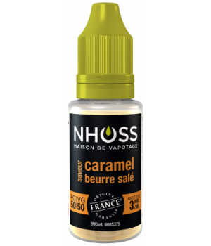 Lot de 5 flacons de 10ml Caramel beurre salé 3mg