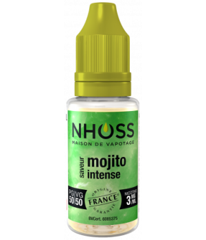 Lot de 5 flacons de 10ml Mojito 3mg