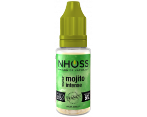 Lot de 5 flacons de 10ml Mojito 6mg