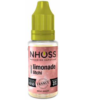 Lot de 5 flacons de 10ml Limonade litchi 3mg