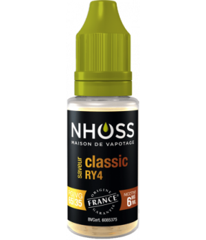 Lot de 5 flacons de 10ml Classic RY4 6mg