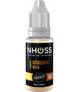 Lot de 5 flacons de 10ml Classic RY4 0mg