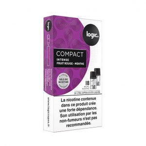 PODS LOGIC COMPACT 1,7ML FRUITS ROUGES MENTHE INTENSE