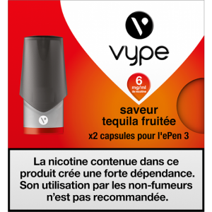 CAPSULES EPEN 3 SAVEUR TEQUILA FRUITEE 6MG