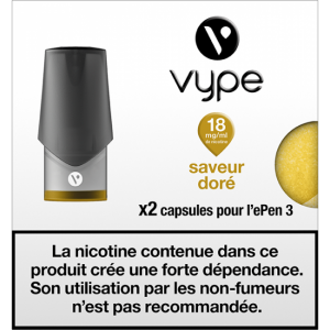CAPSULES EPEN 3 SAVEUR DORE 18MG