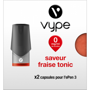 CAPSULES EPEN 3 SAVEUR FRAISE TONIC 0MG