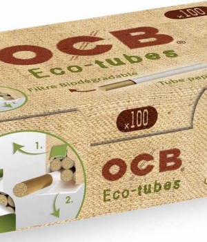 Boite de 100 tubes OCB Chanvre Bio avec filtre x5