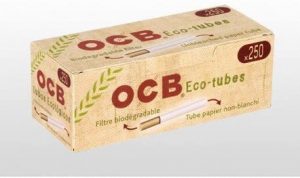 Boite de 250 tubes OCB Chanvre Bio avec filtre x4