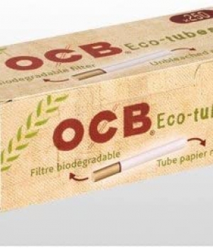 Boite de 250 tubes OCB Chanvre Bio avec filtre x4