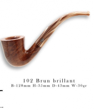 PIPE CHACOM NOUGAT N°102