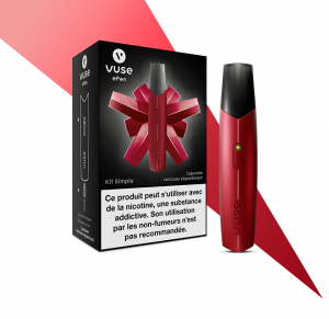 KIT VUSE/VYPE EPEN 3 ROUGE