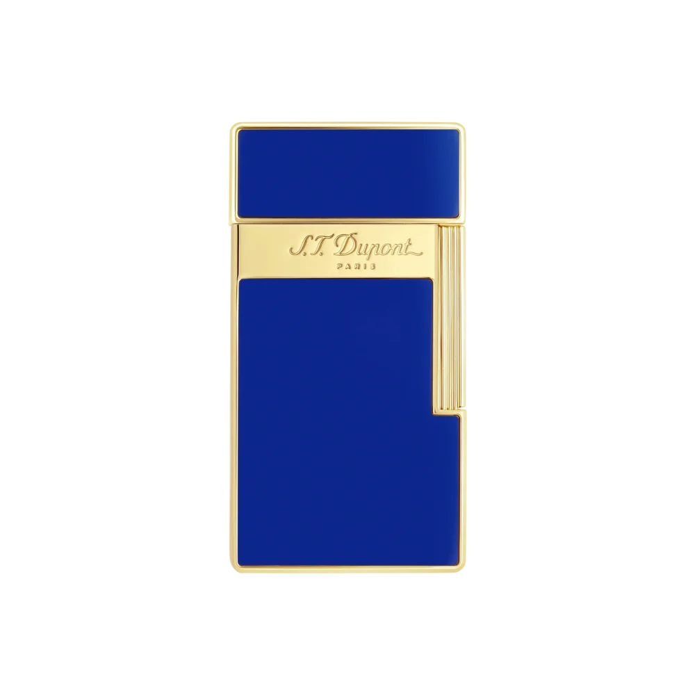 BRIQUET S.T. DUPONT BIGGY LAQUÉ BLEU INDIGO – Image 4