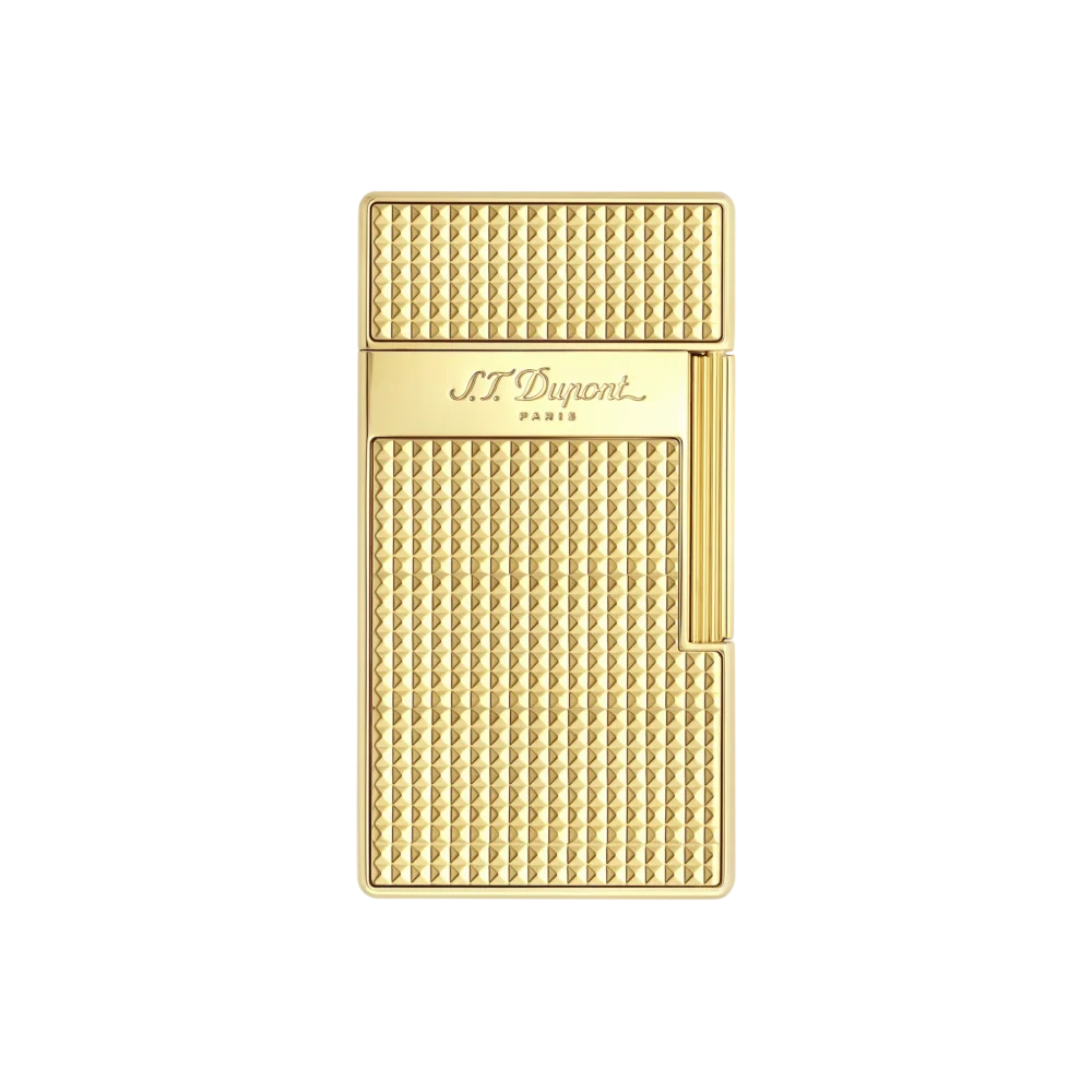 BRIQUET S.T. DUPONT BIGGY POINTE DE DIAMANT DORÉ – Image 4