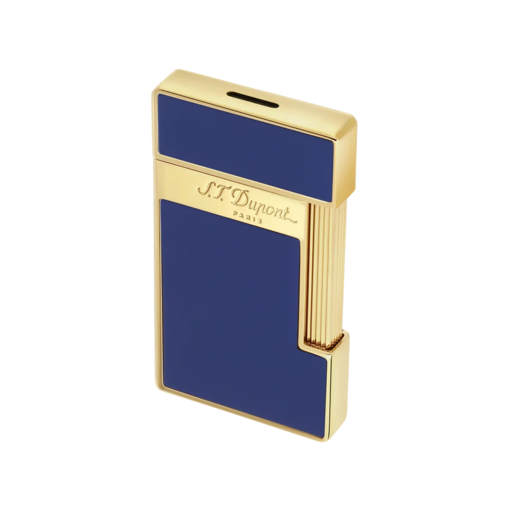 BRIQUET S.T. DUPONT SLIMMY LAQUÉ BLEU INDIGO