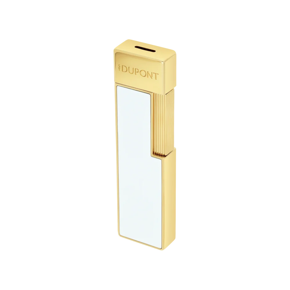 BRIQUET S.T. DUPONT TWIGGY LAQUÉ BLANC