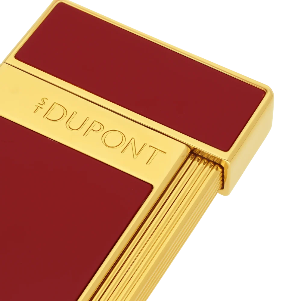 BRIQUET S.T. DUPONT SLIMMY LAQUÉ BORDEAUX – Image 2