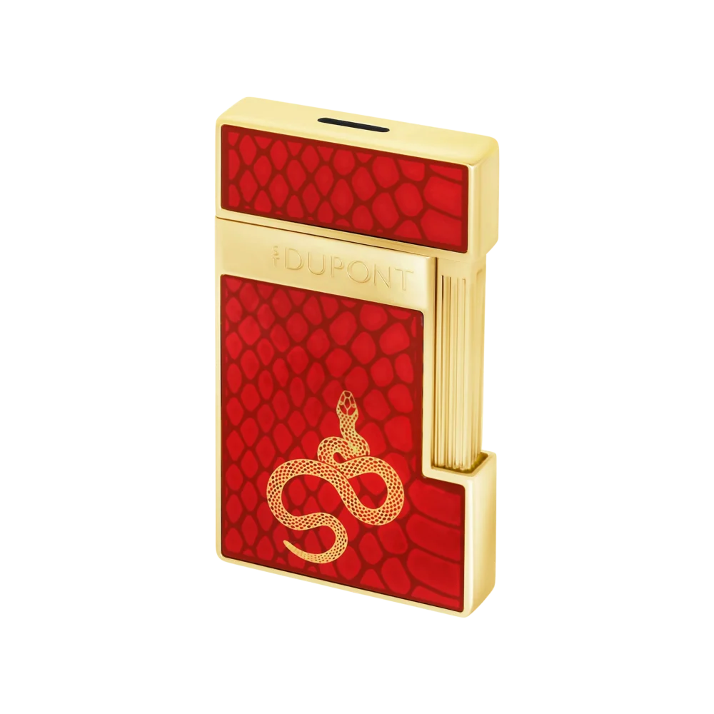 BRIQUET S.T. DUPONT SLIMMY LAQUÉ ROUGE