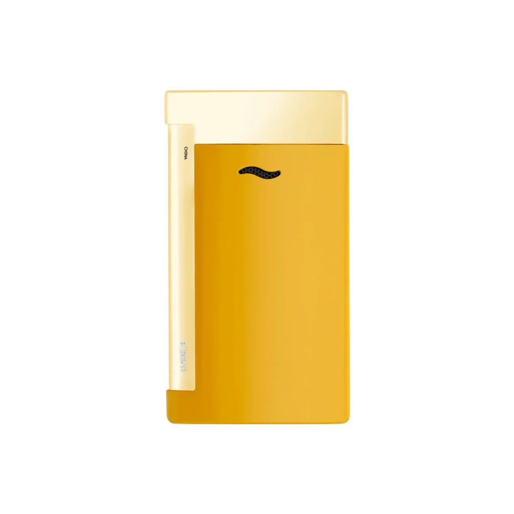 BRIQUET S.T. DUPONT SLIM 7 LAQUÉ DRAGON  MIEL – Image 4